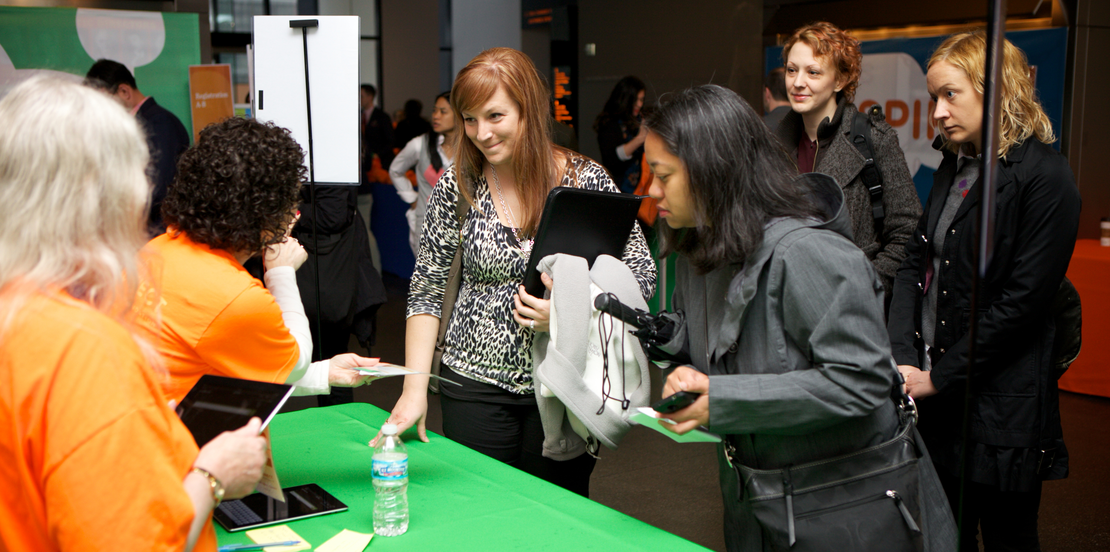 People Registering